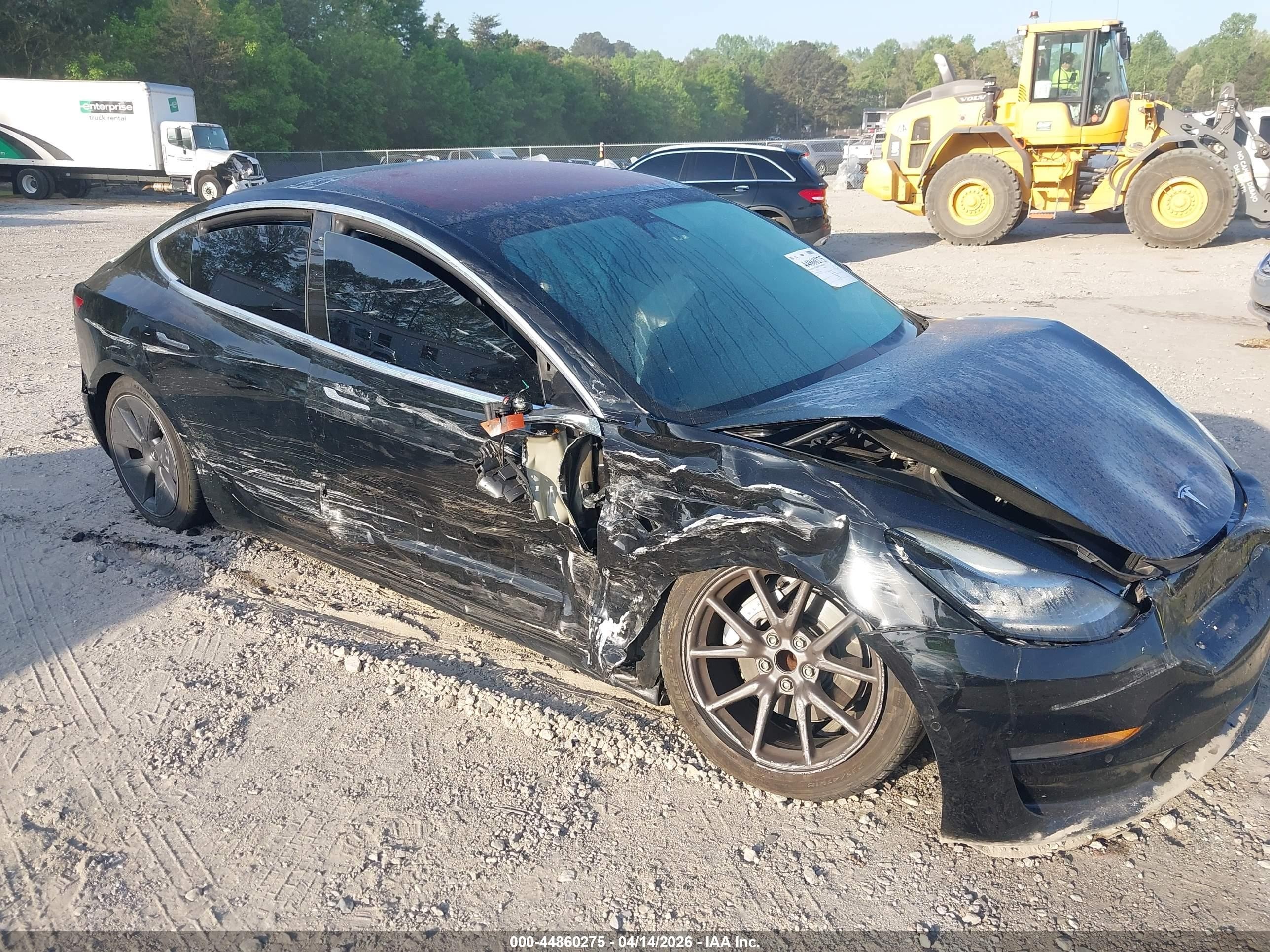 2018 Tesla Model 3 Long Range/mid Range Черный vin: 5YJ3E1EA6JF151577