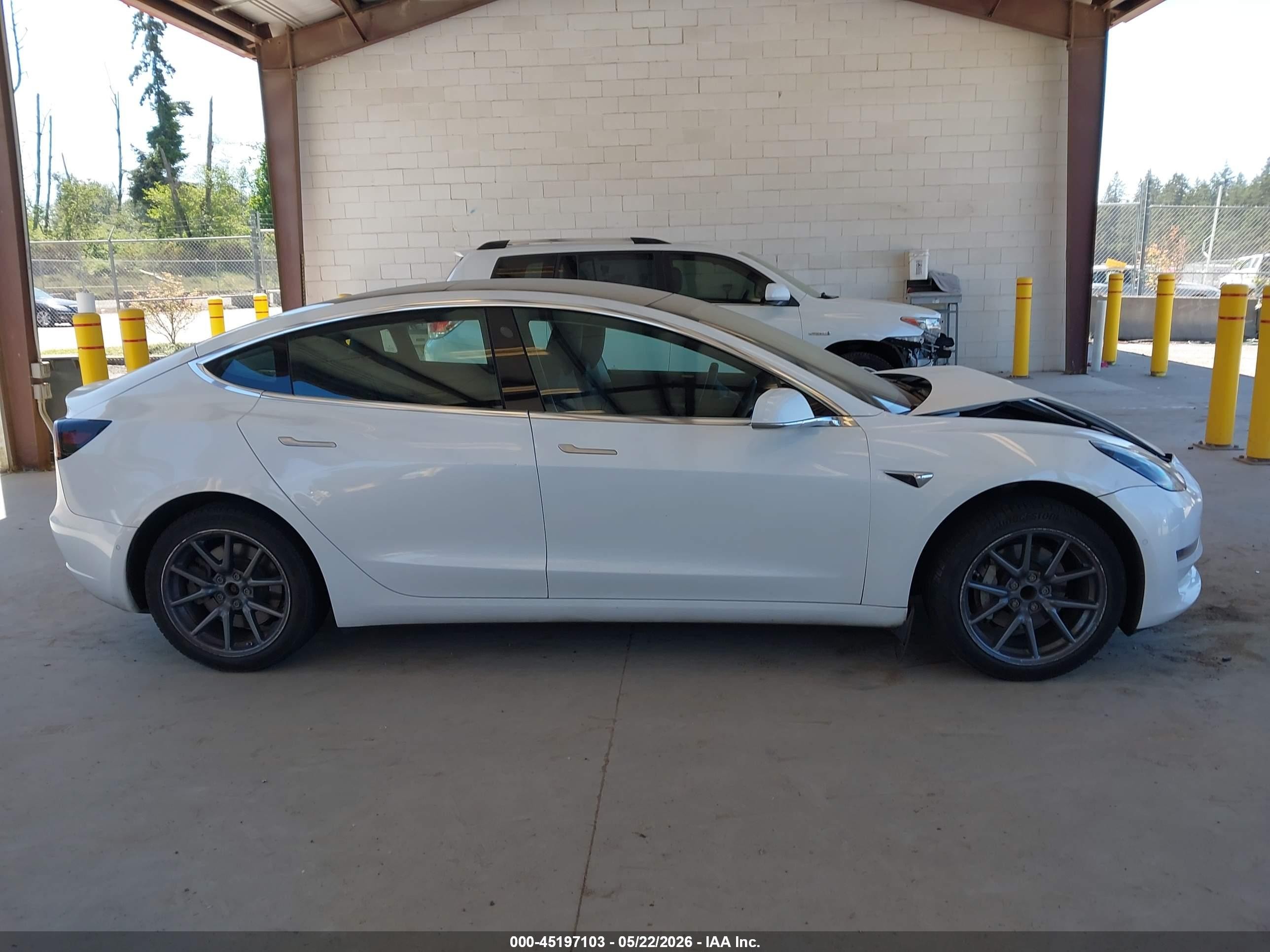 2019 Tesla Model 3 Long Range/mid Range/standard Range/standard Range Plus Белый vin: 5YJ3E1EA6KF466915