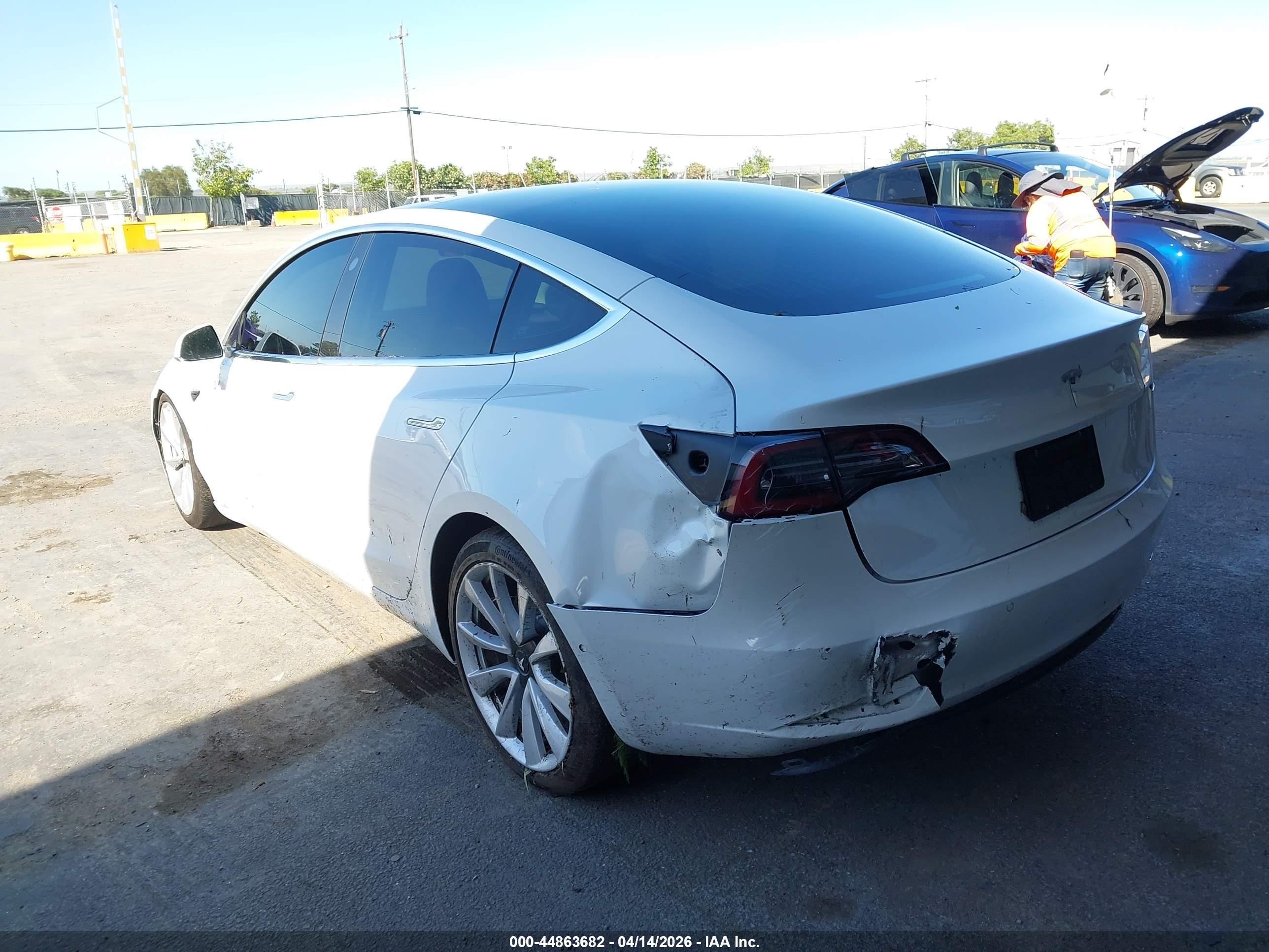 2020 Tesla Model 3 Standard Range Plus Rear-wheel Drive/standard Range Rear-wheel Drive Белый vin: 5YJ3E1EA6LF634246