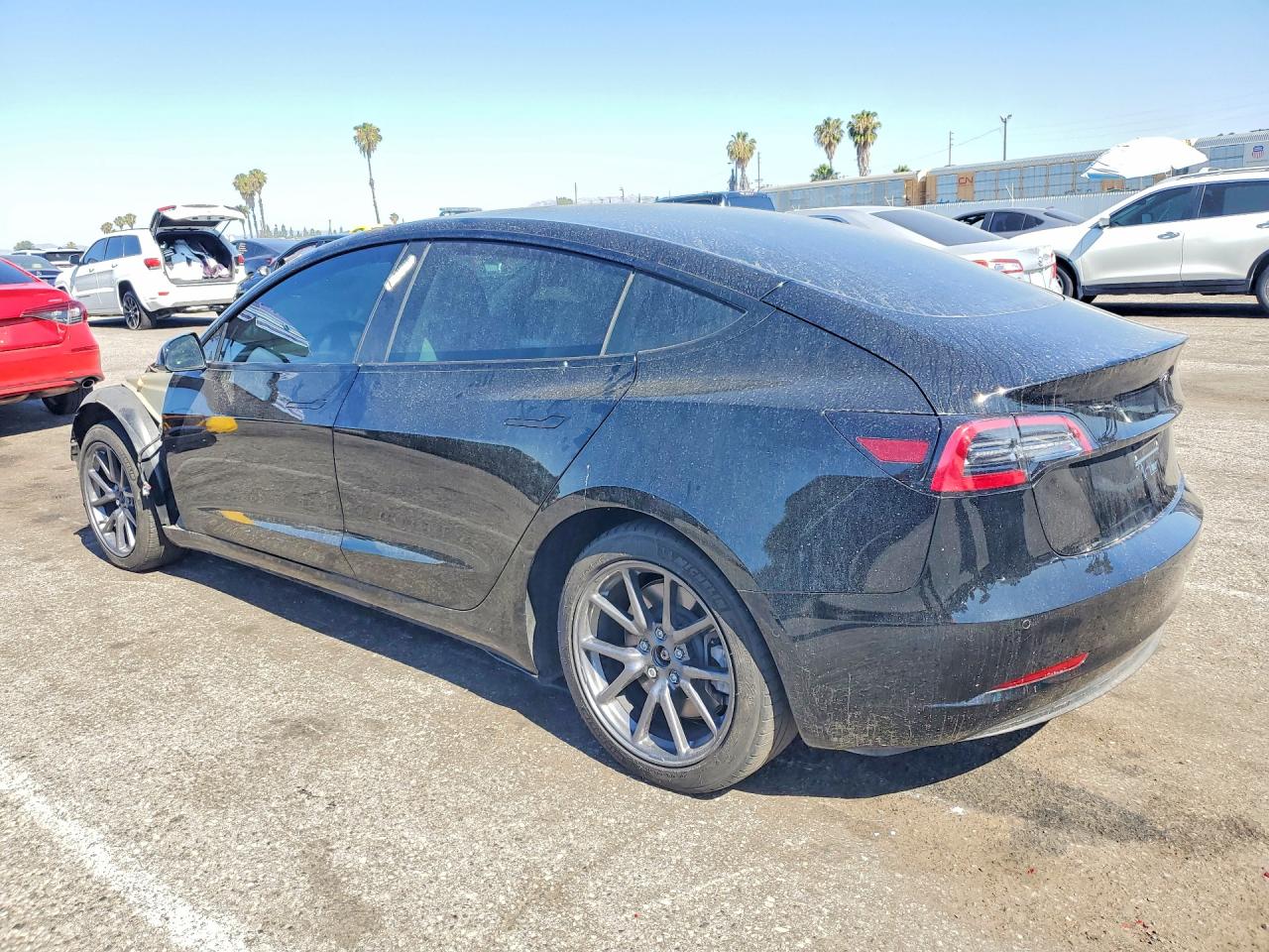 2022 Tesla Model 3 Black vin: 5YJ3E1EA6NF362364
