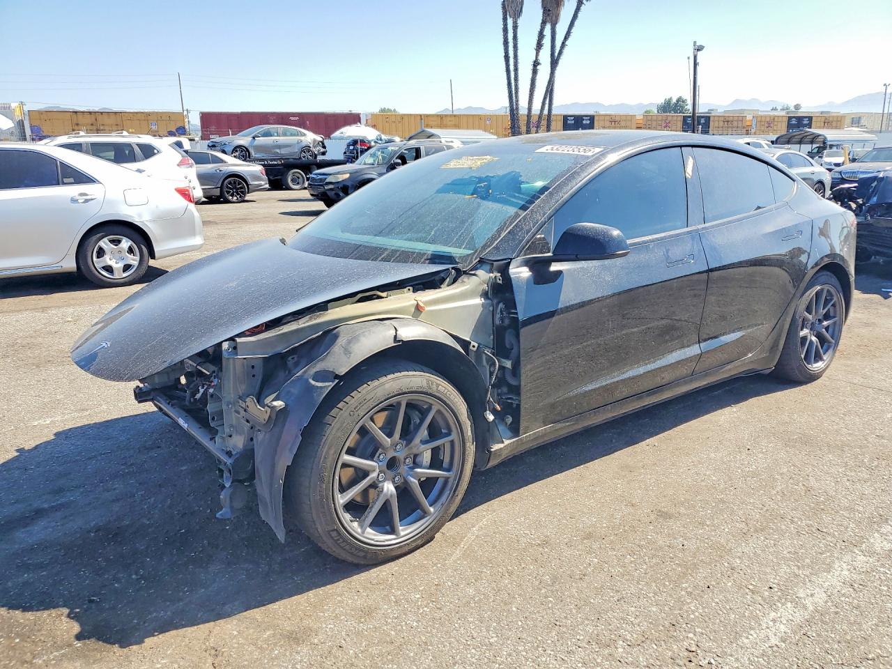 2022 Tesla Model 3 Black vin: 5YJ3E1EA6NF362364