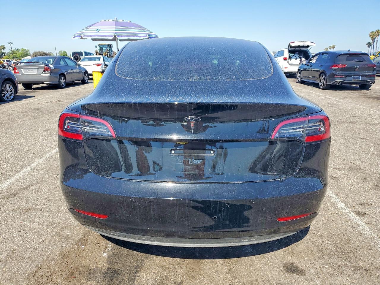 2022 Tesla Model 3 Black vin: 5YJ3E1EA6NF362364