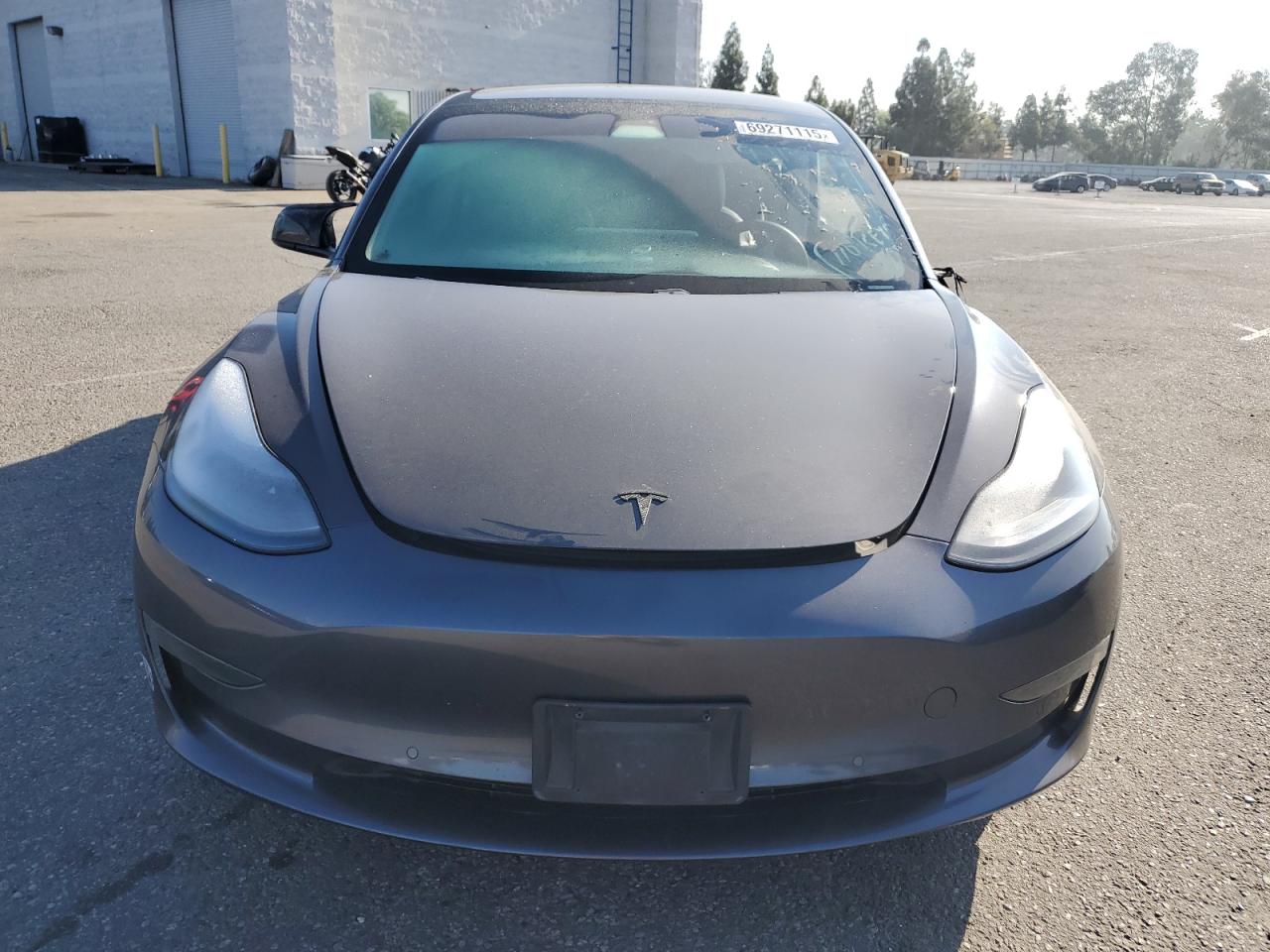2021 Tesla Model 3 Угольный vin: 5YJ3E1EA7MF003345