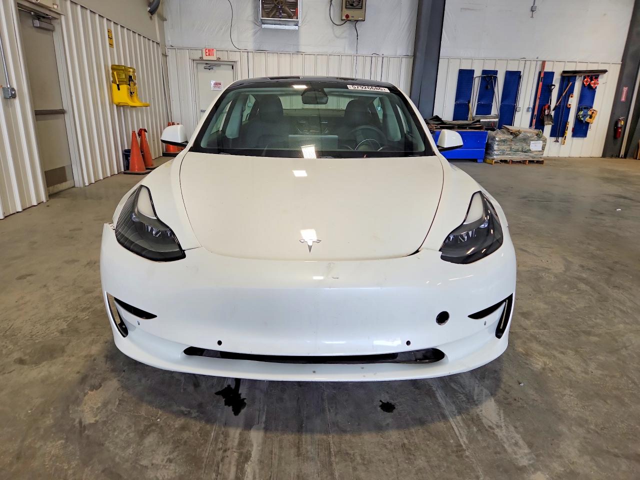 2021 Tesla Model 3 White vin: 5YJ3E1EA7MF027306