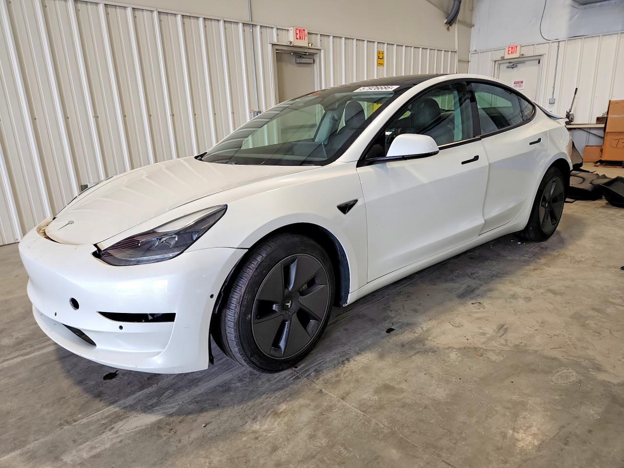 2021 Tesla Model 3 Белый vin: 5YJ3E1EA7MF027306
