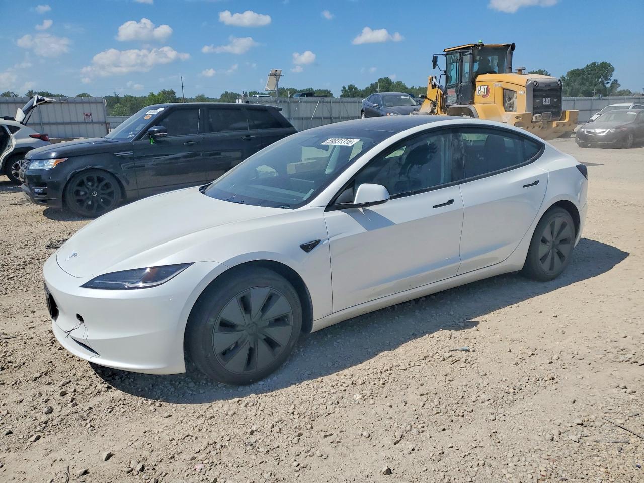 2024 Tesla Model 3 White vin: 5YJ3E1EA7RF717550