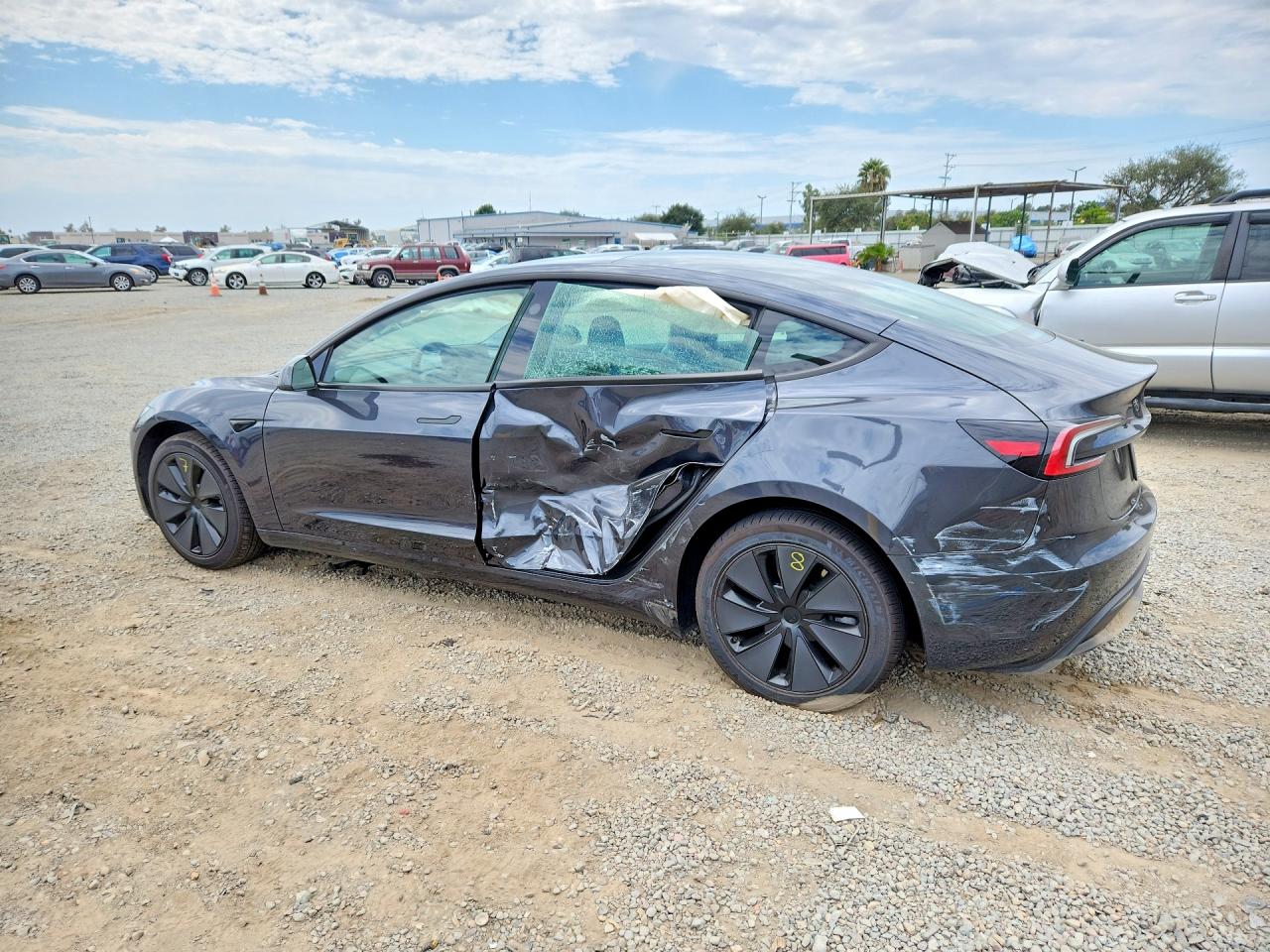 2025 Tesla Model 3 Charcoal vin: 5YJ3E1EA7SF921044