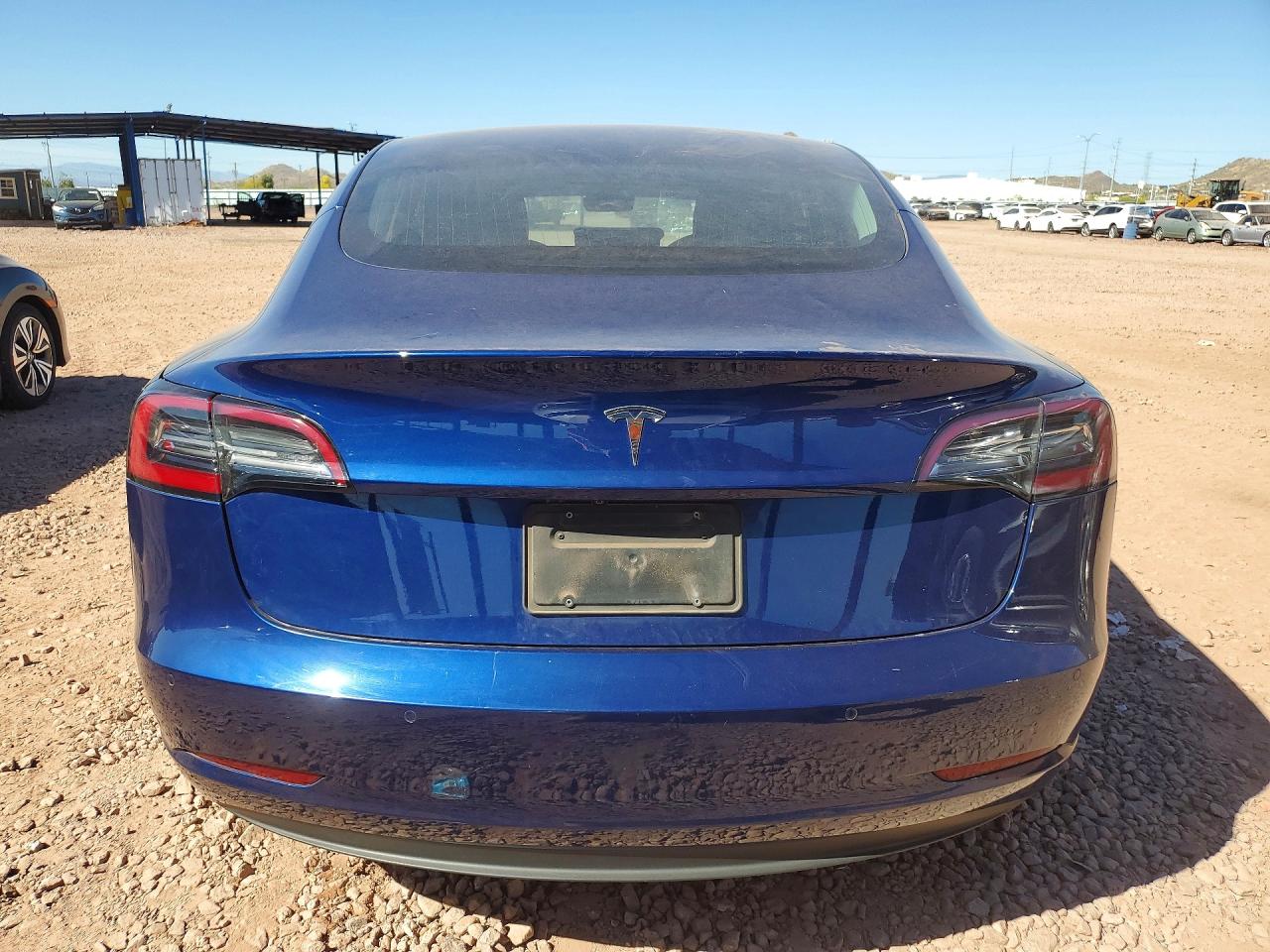 2019 Tesla Model 3 Синий vin: 5YJ3E1EA8KF424925