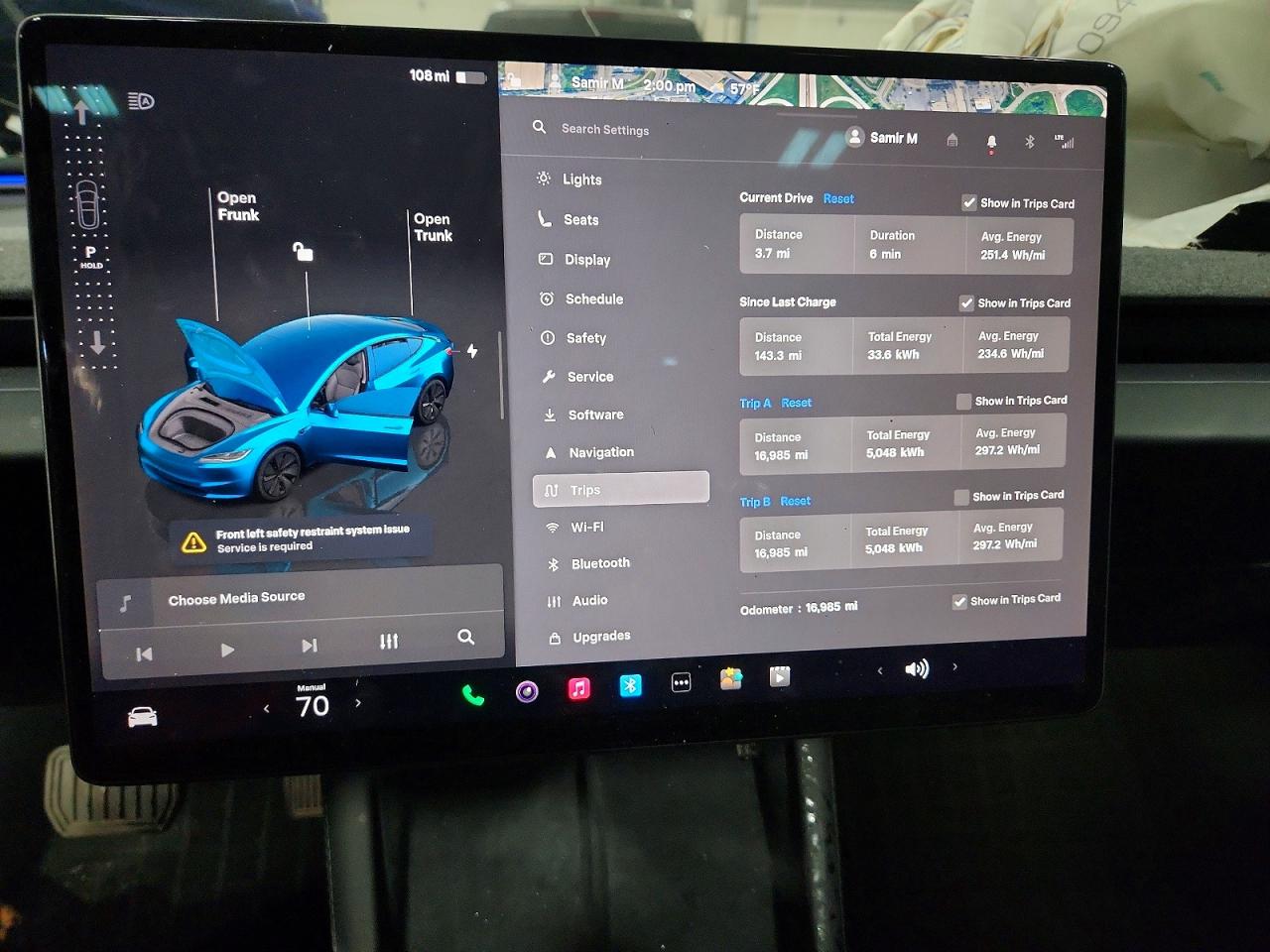 2025 Tesla Model 3 Gray vin: 5YJ3E1EA8SF040059