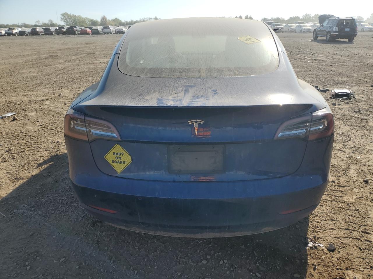 2019 Tesla Model 3 Blue vin: 5YJ3E1EA9KF327216