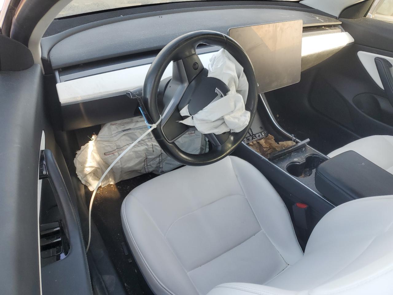 2019 Tesla Model 3 Blue vin: 5YJ3E1EA9KF327216