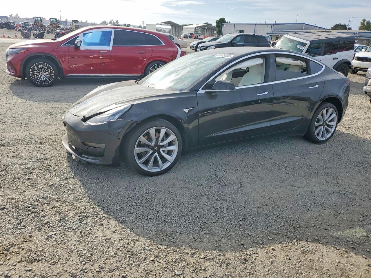 2020 Tesla Model 3 Black vin: 5YJ3E1EA9LF806950