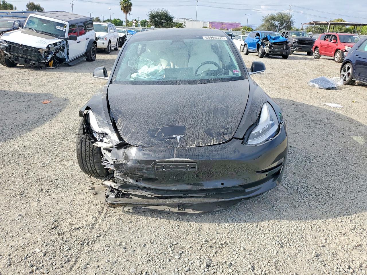 2020 Tesla Model 3 Black vin: 5YJ3E1EA9LF806950