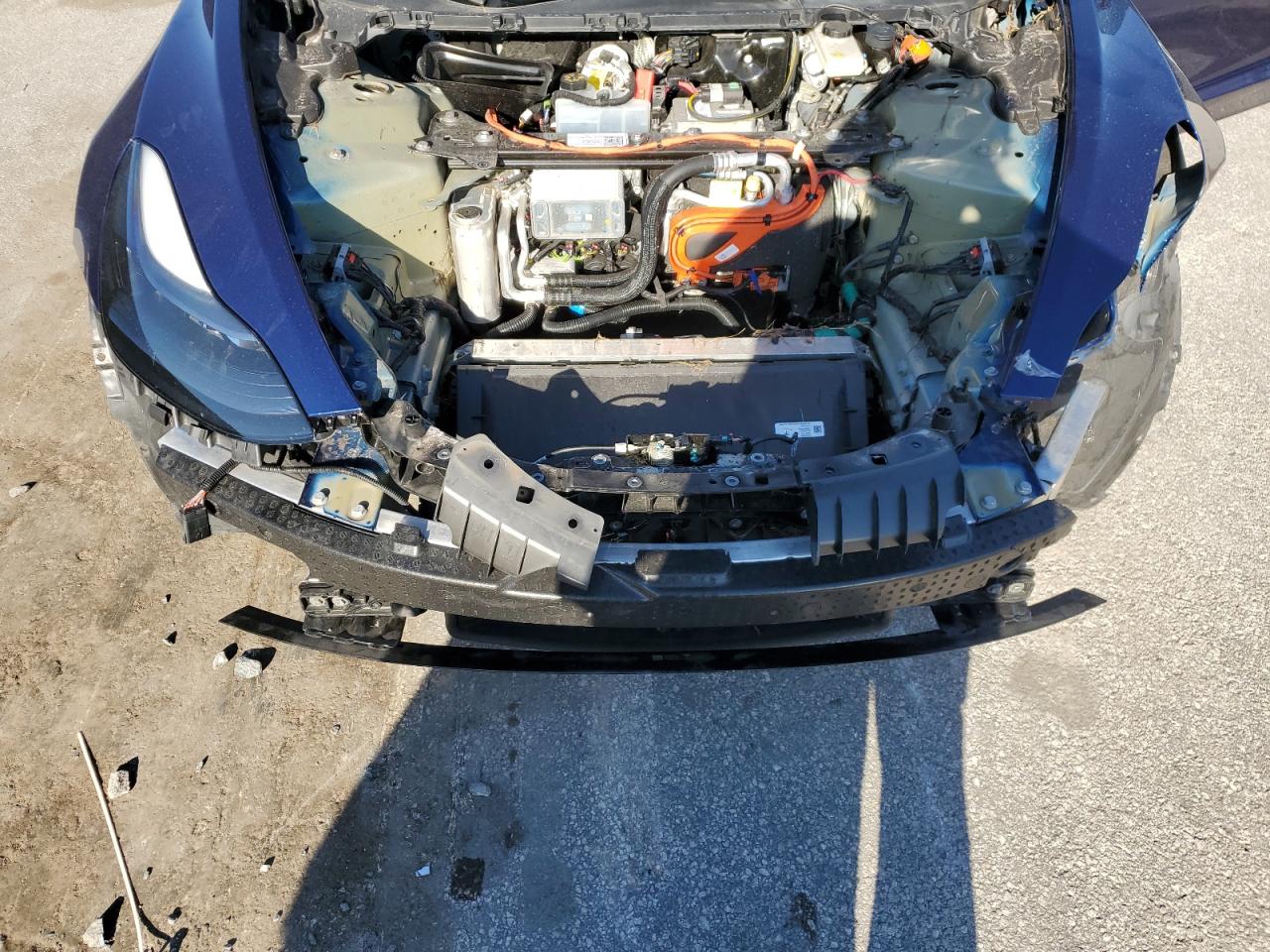 2023 Tesla Model 3 Синий vin: 5YJ3E1EA9PF587302
