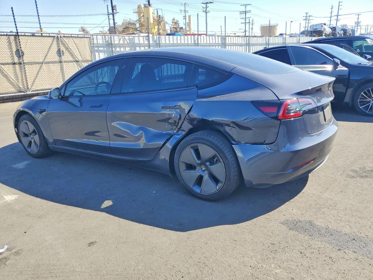 2023 Tesla Model 3 Серый vin: 5YJ3E1EA9PF609590