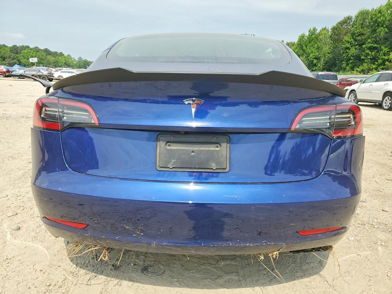 2023 Tesla Model 3 Blue vin: 5YJ3E1EA9PF650592