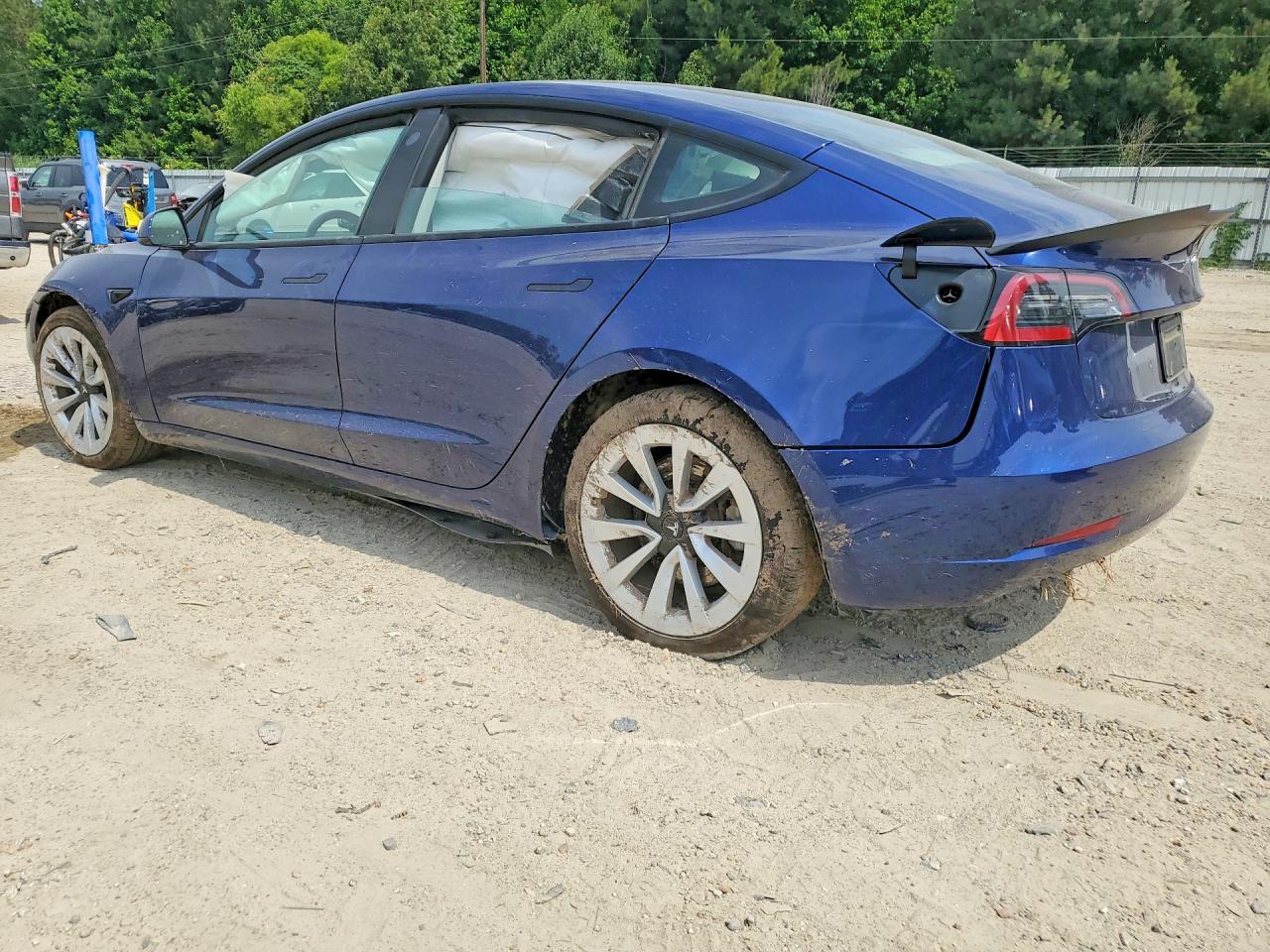 2023 Tesla Model 3 Blue vin: 5YJ3E1EA9PF650592