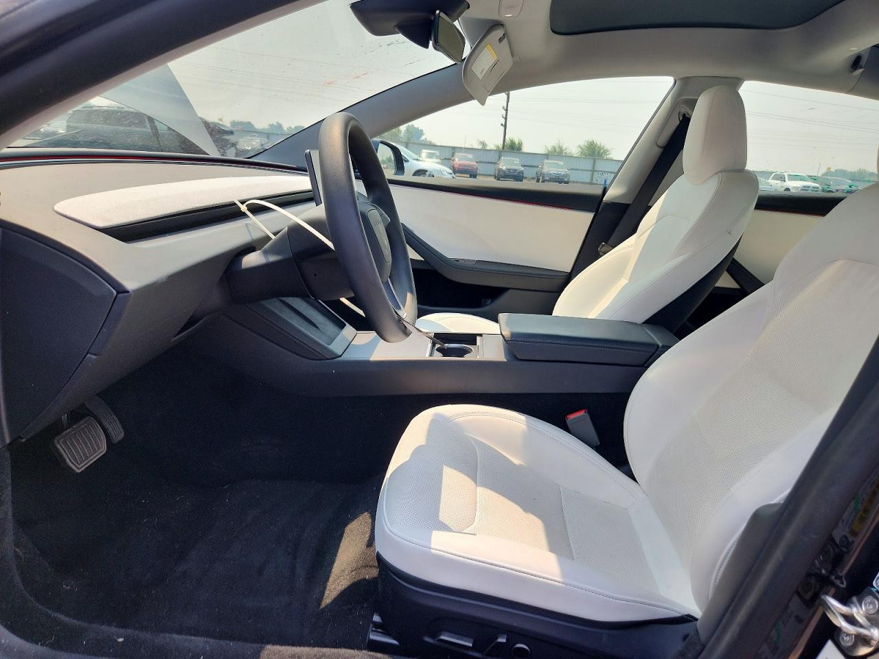 2024 Tesla Model 3 Gray vin: 5YJ3E1EAXRF849251