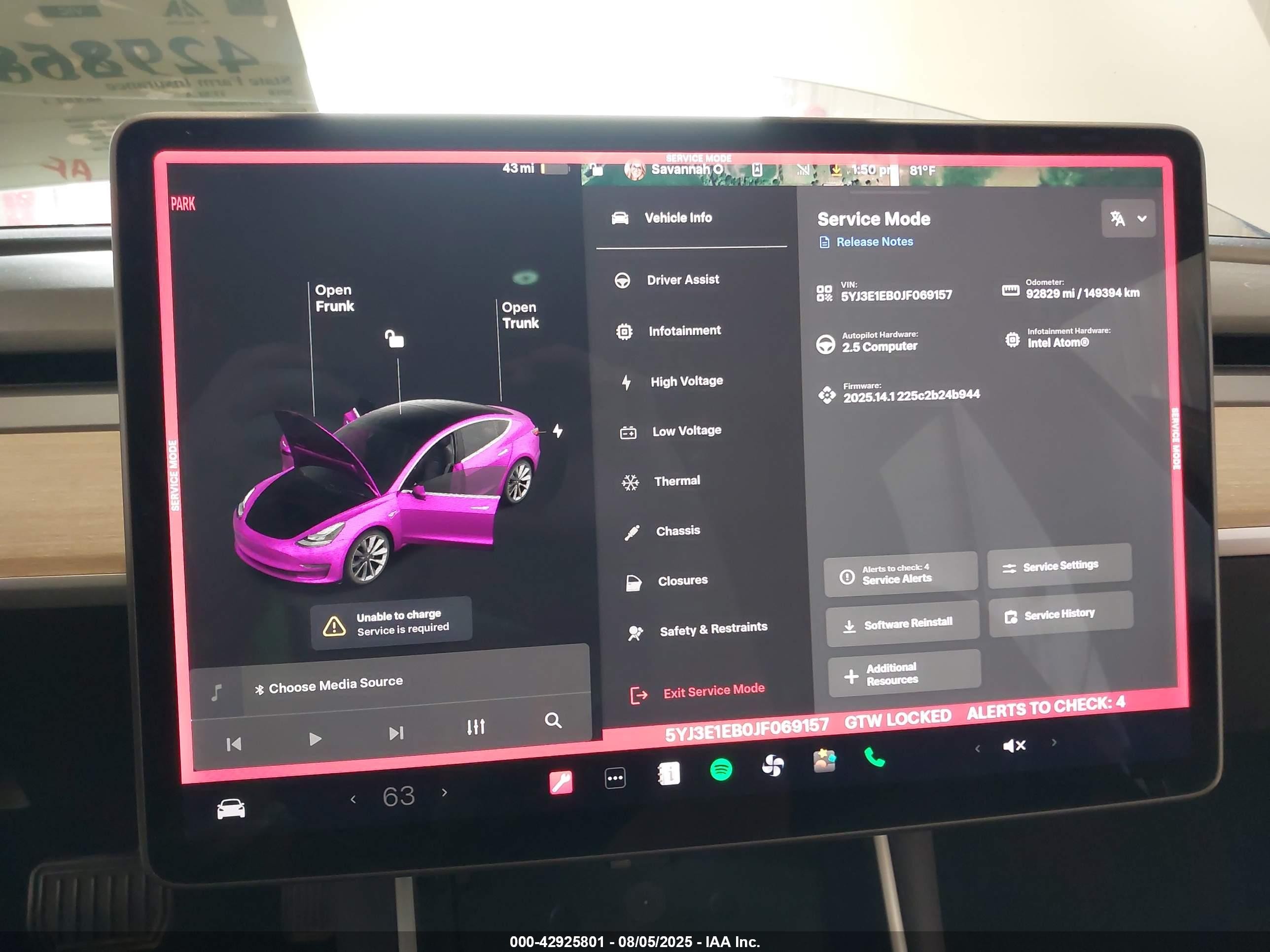 2018 Tesla Model 3 Long Range/performance Серебряный vin: 5YJ3E1EB0JF069157