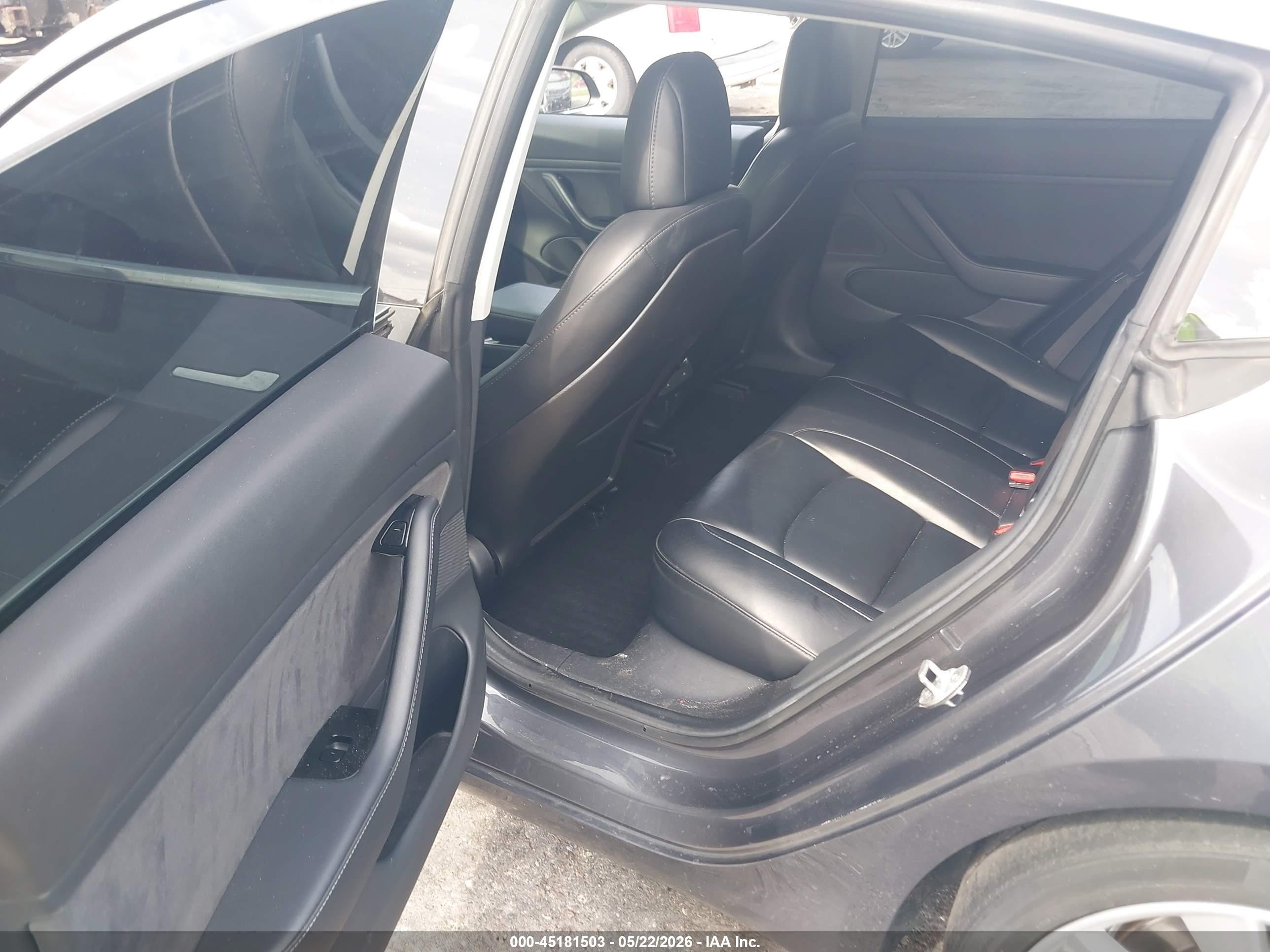 2018 Tesla Model 3 Long Range/performance Gray vin: 5YJ3E1EB0JF121211