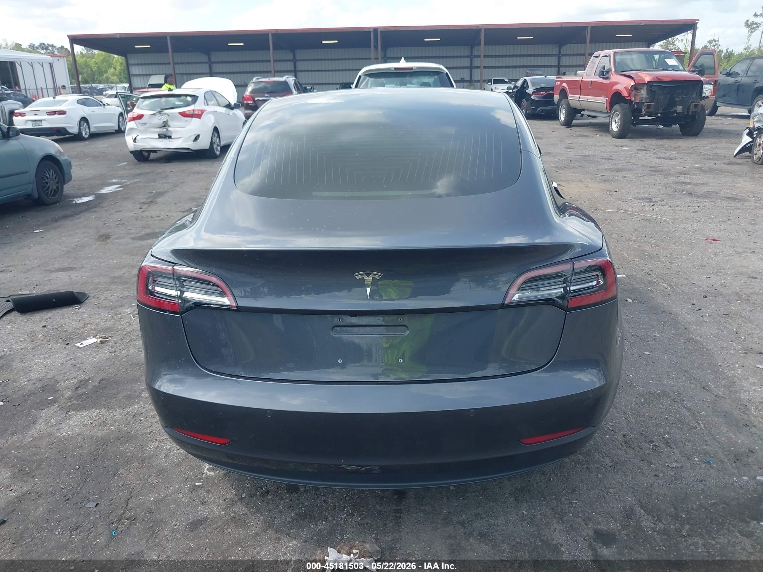2018 Tesla Model 3 Long Range/performance Gray vin: 5YJ3E1EB0JF121211