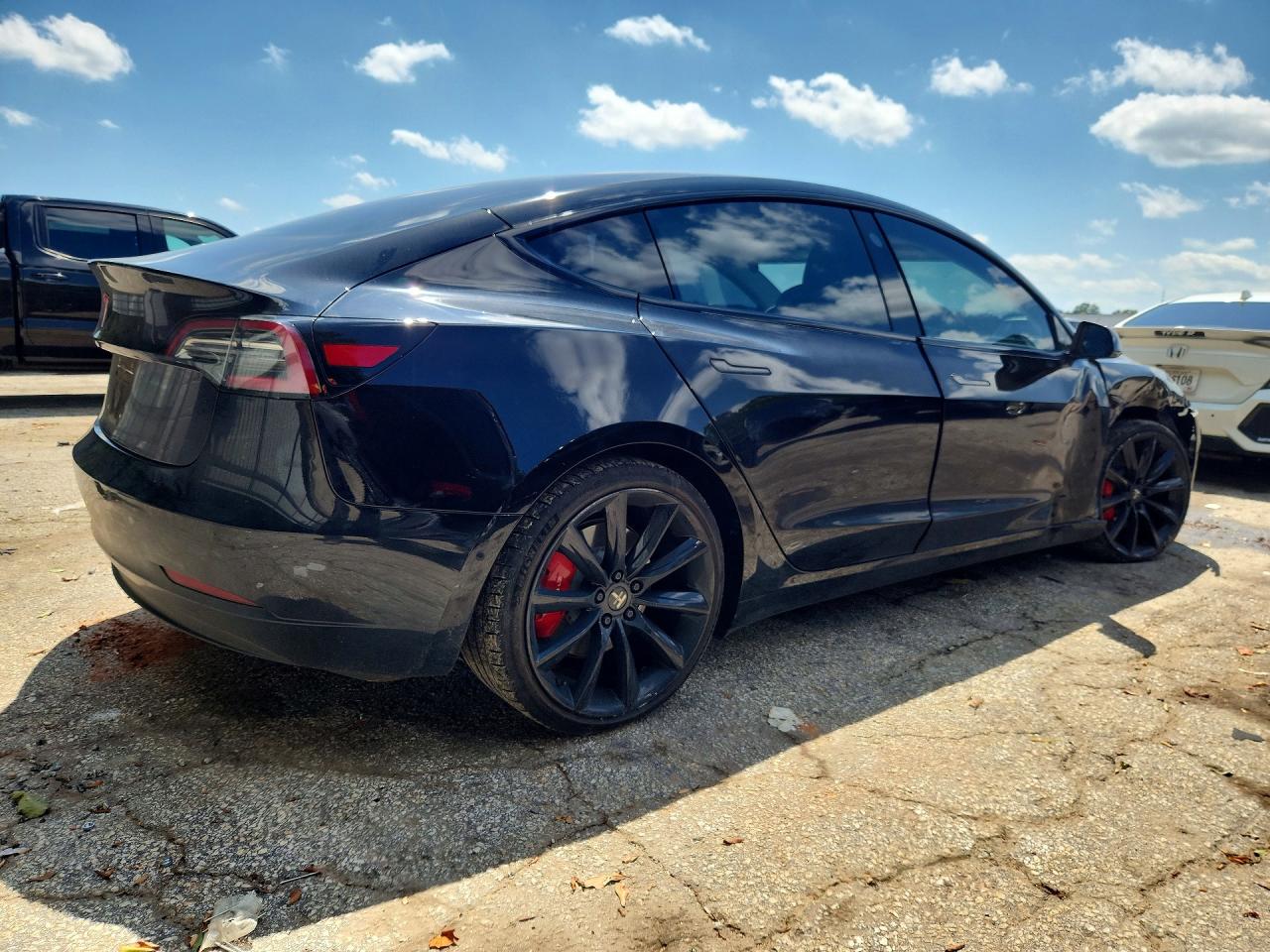 2018 Tesla Model 3 Black vin: 5YJ3E1EB2JF171074