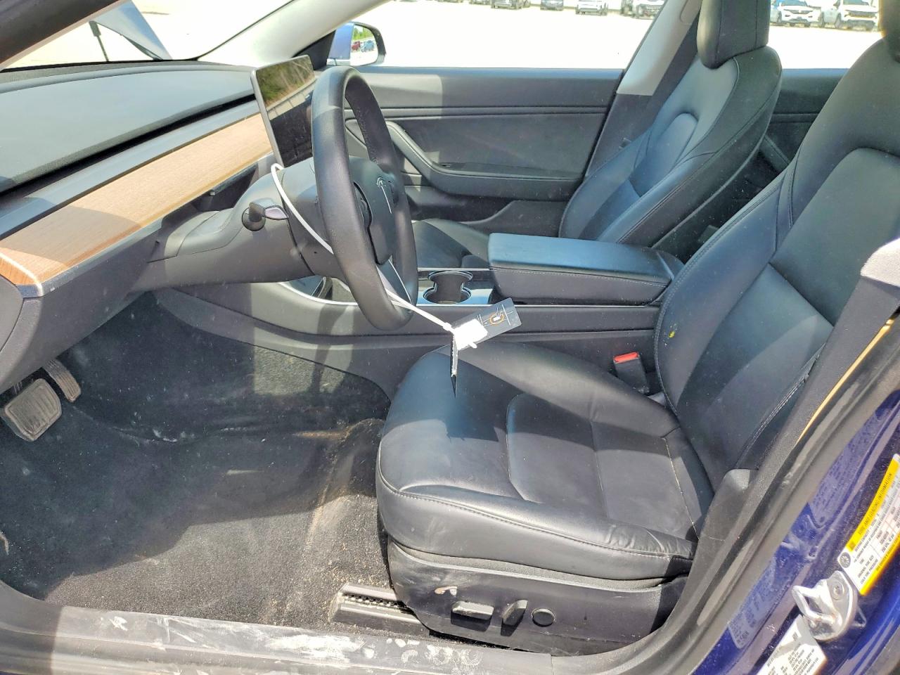 2020 Tesla Model 3 Blue vin: 5YJ3E1EB2LF783097