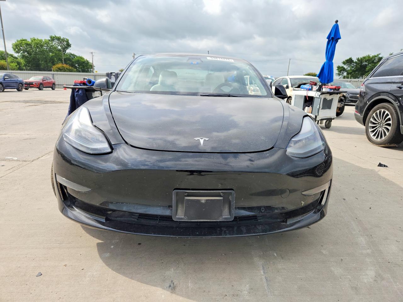 2022 Tesla Model 3 Black vin: 5YJ3E1EB2NF163451