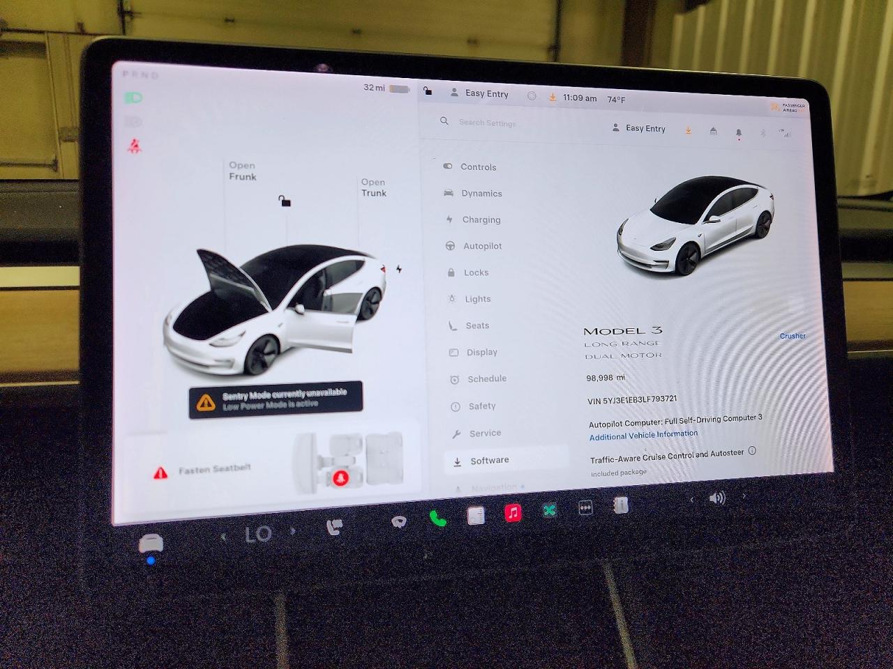 2020 Tesla Model 3 Белый vin: 5YJ3E1EB3LF793721