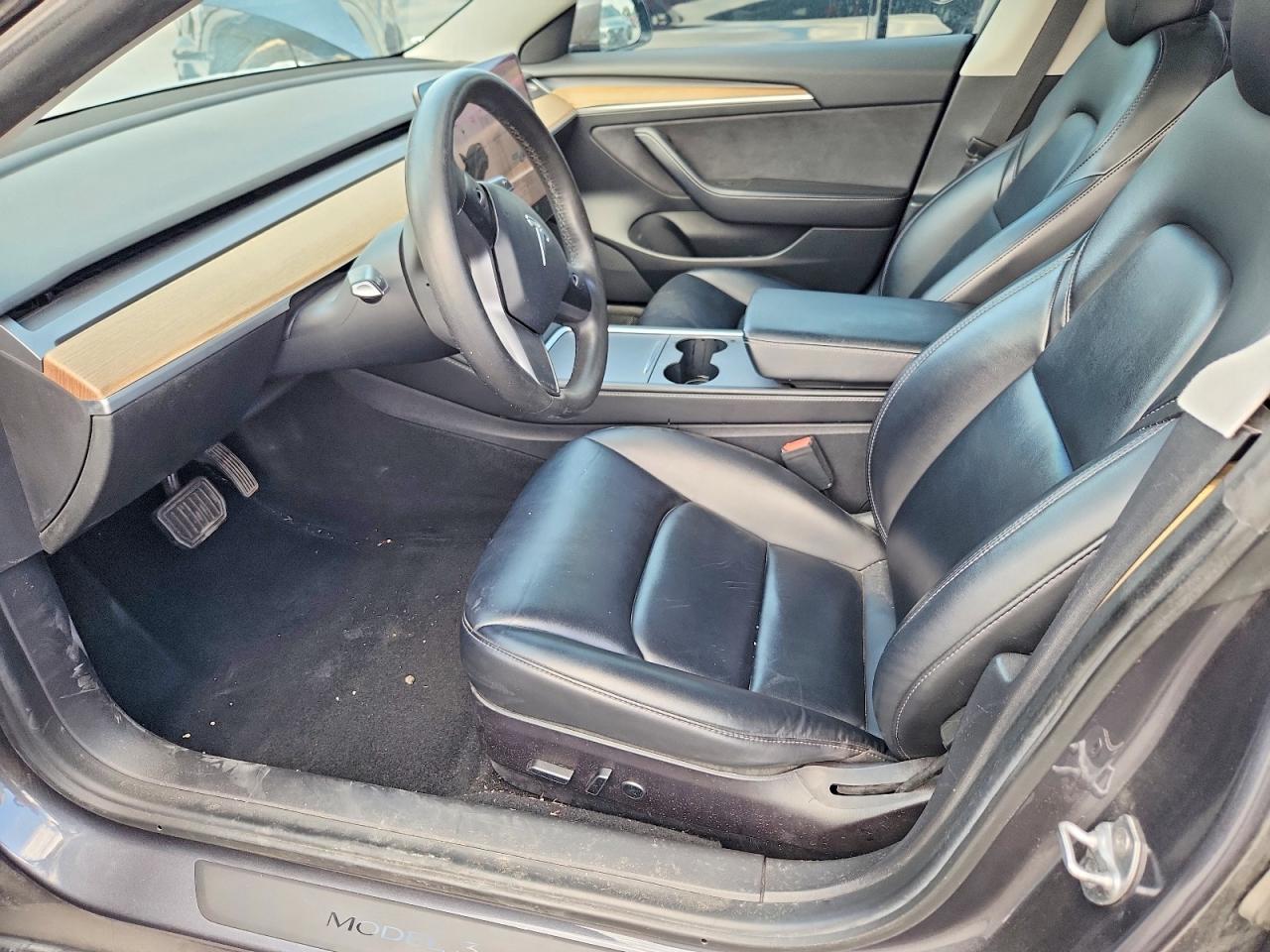 2021 Tesla Model 3 Gray vin: 5YJ3E1EB4MF019771