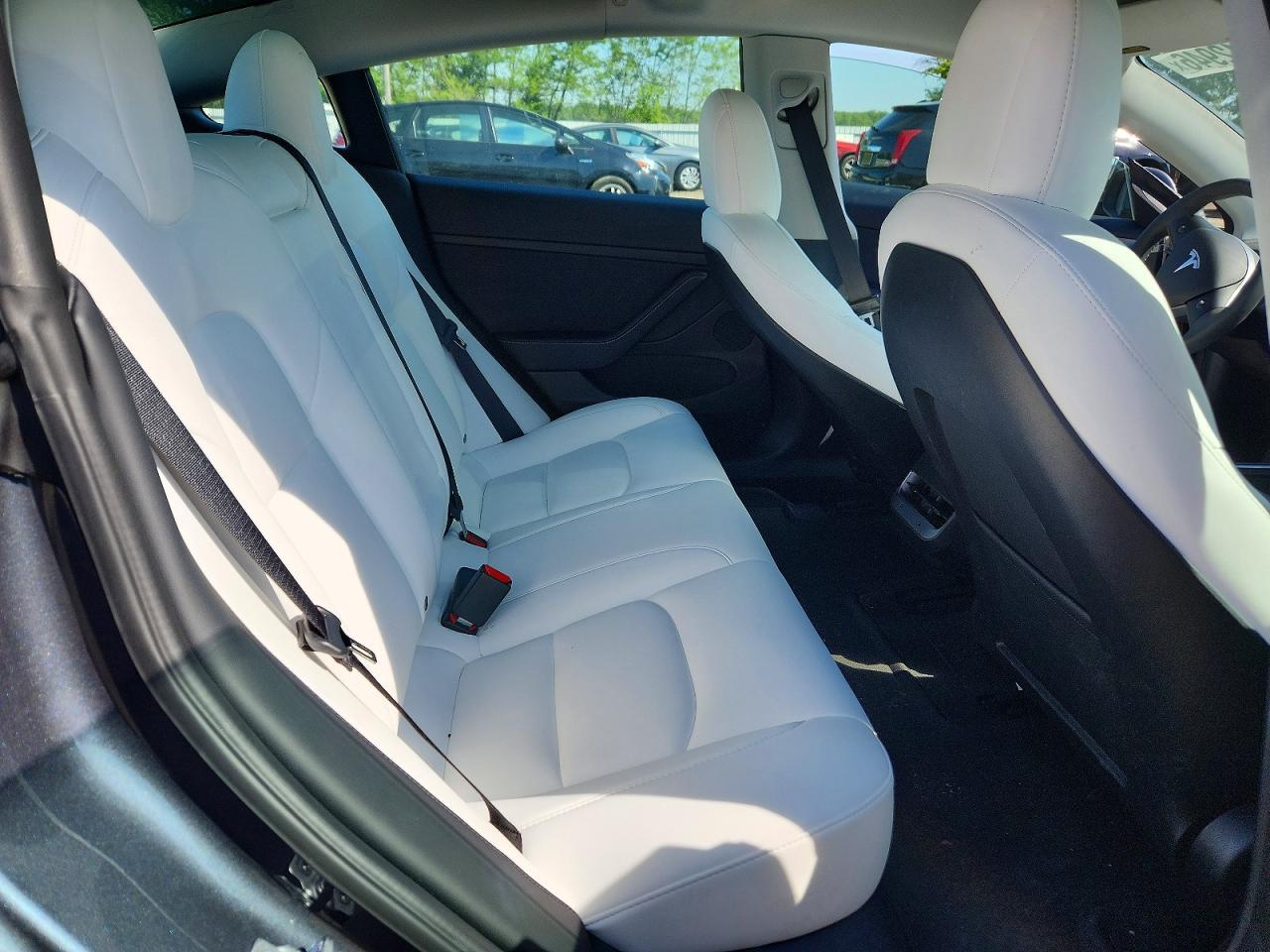 2022 Tesla Model 3 Gray vin: 5YJ3E1EB4NF203190