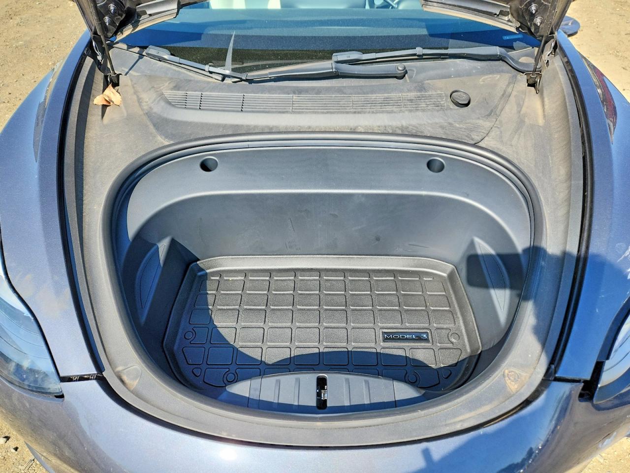 2022 Tesla Model 3 Gray vin: 5YJ3E1EB4NF203190