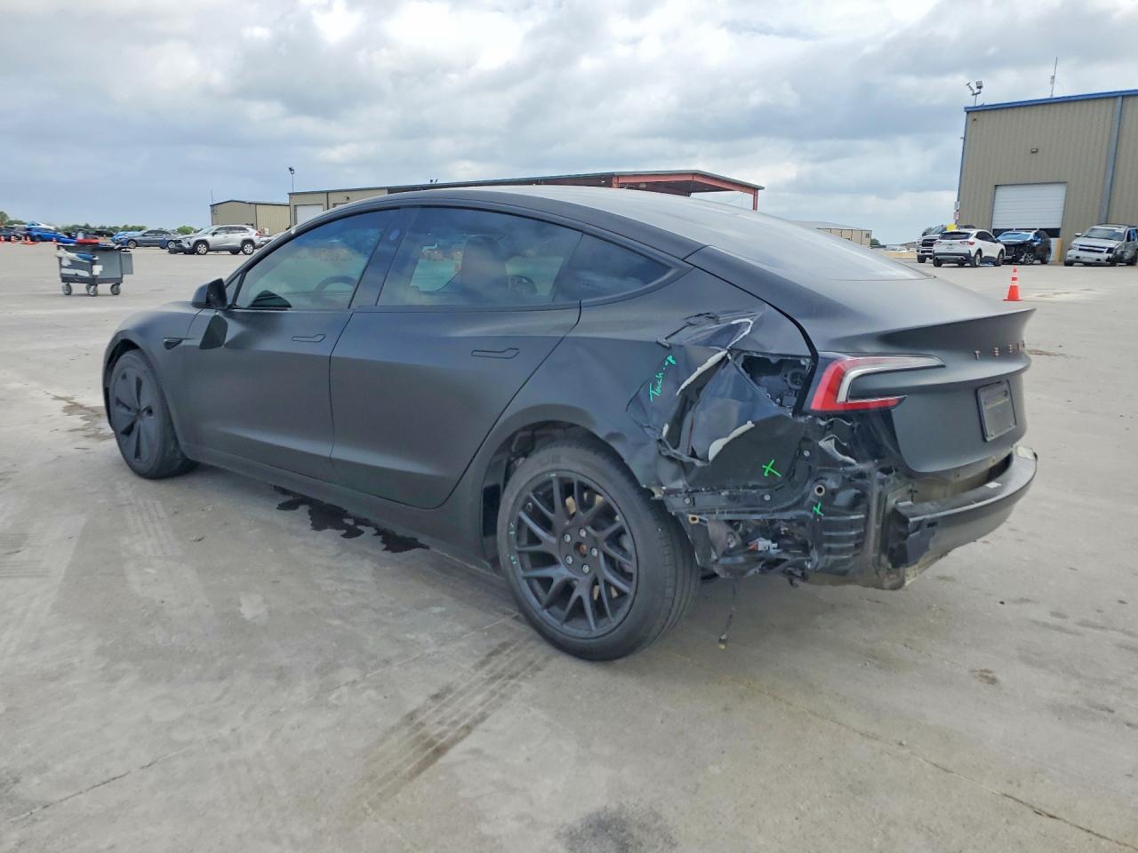 2024 Tesla Model 3 Black vin: 5YJ3E1EB4RF718227