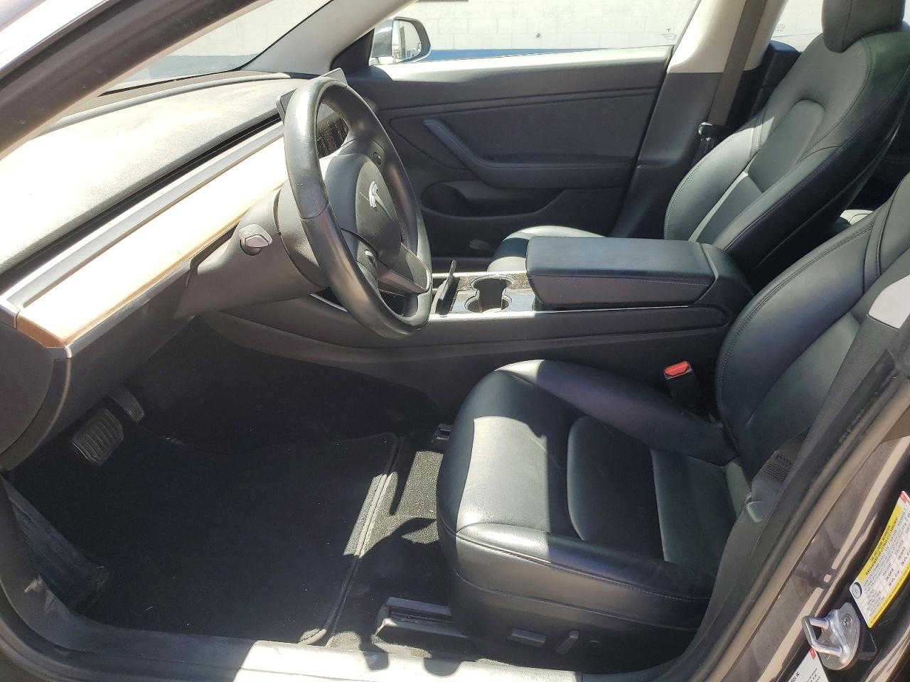2018 Tesla Model 3 Gray vin: 5YJ3E1EB5JF093180