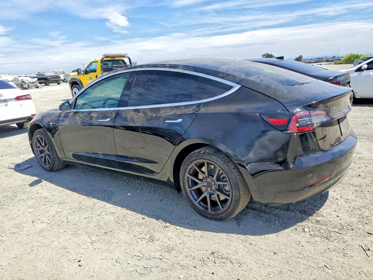 2020 Tesla Model 3 Black vin: 5YJ3E1EB5LF638961