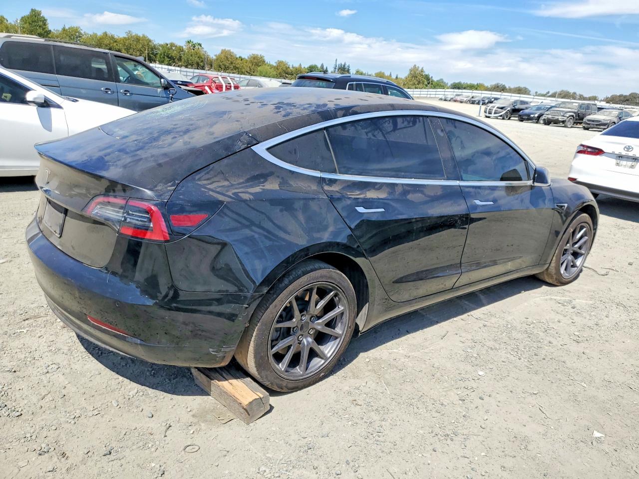 2020 Tesla Model 3 Black vin: 5YJ3E1EB5LF638961