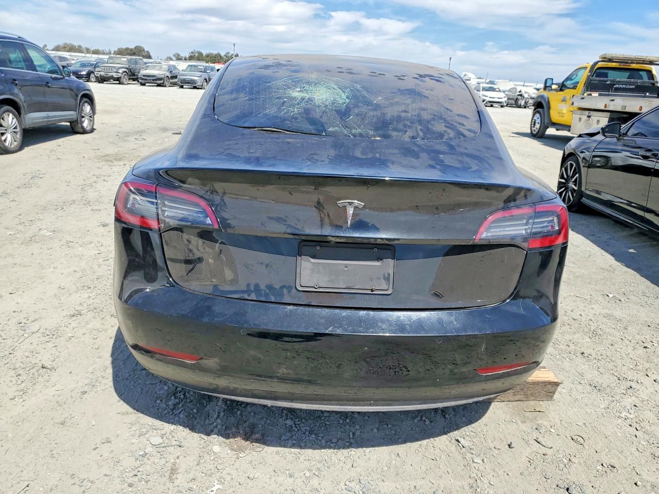 2020 Tesla Model 3 Black vin: 5YJ3E1EB5LF638961