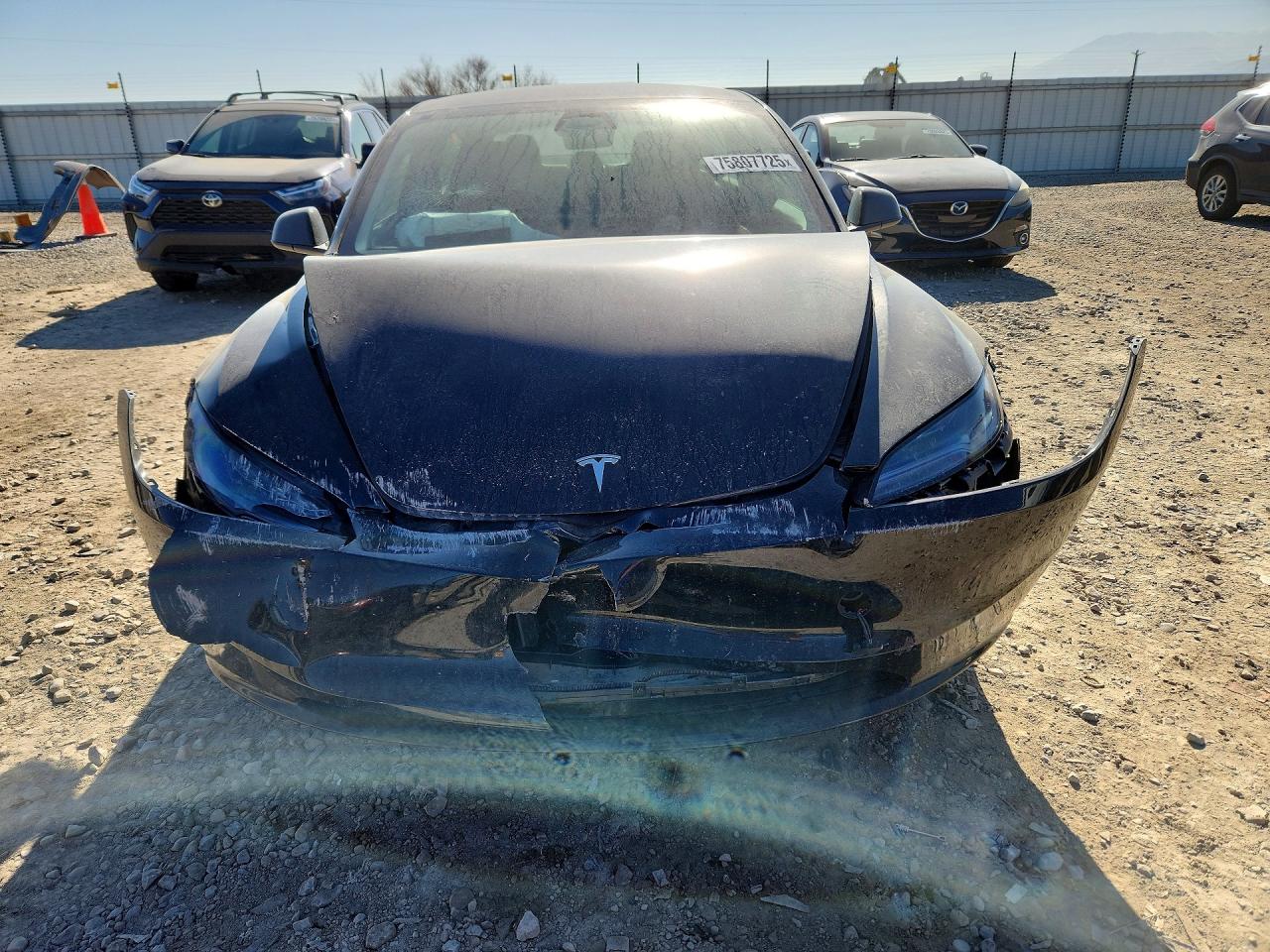 2025 Tesla Model 3 Charcoal vin: 5YJ3E1EB5SF941186