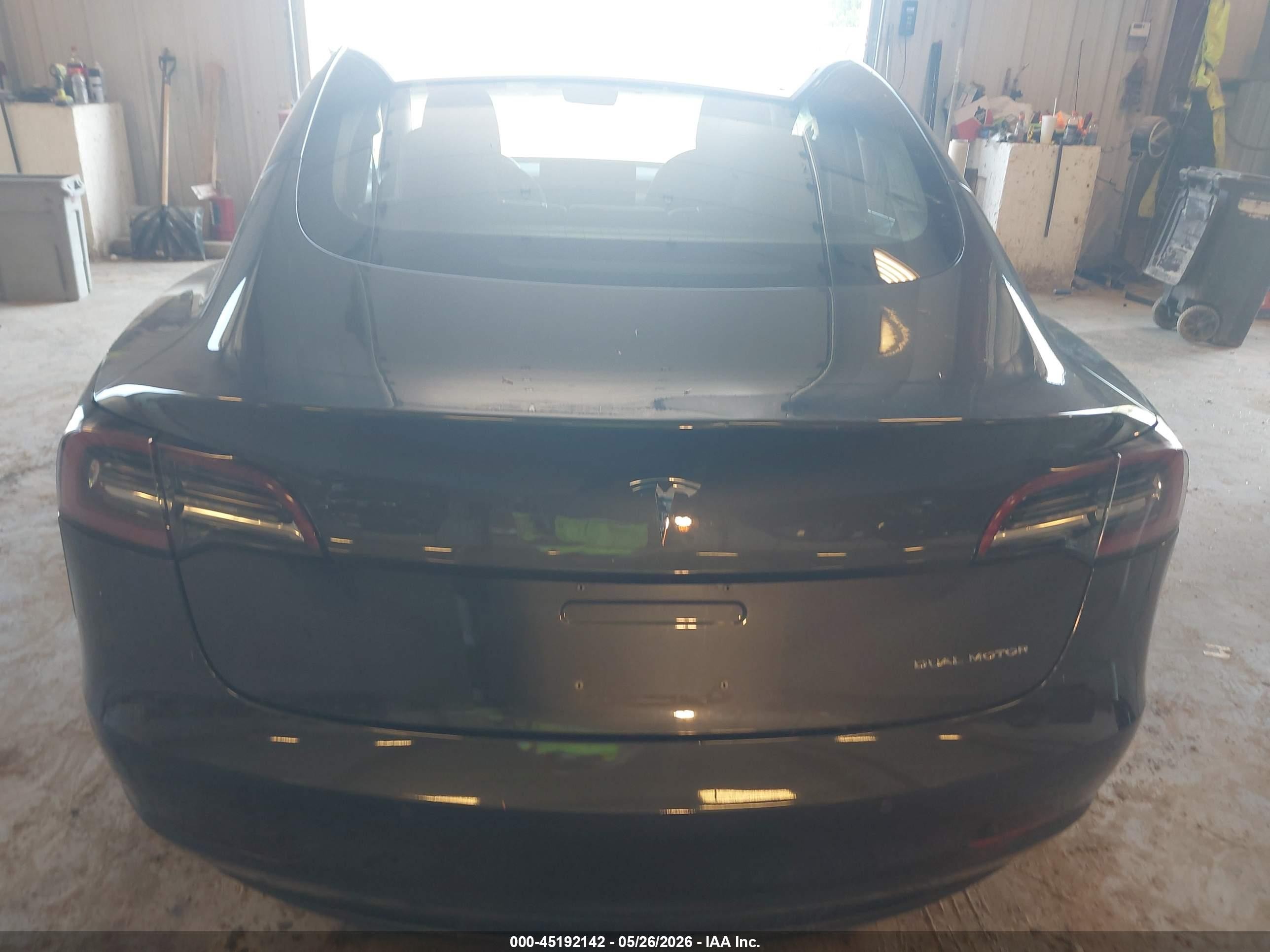 2018 Tesla Model 3 Long Range/performance Gray vin: 5YJ3E1EB6JF116613