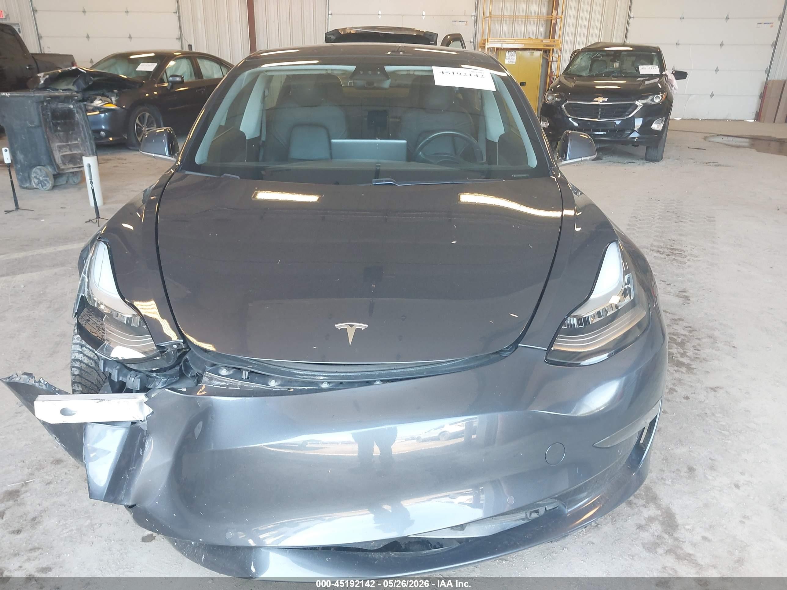 2018 Tesla Model 3 Long Range/performance Gray vin: 5YJ3E1EB6JF116613