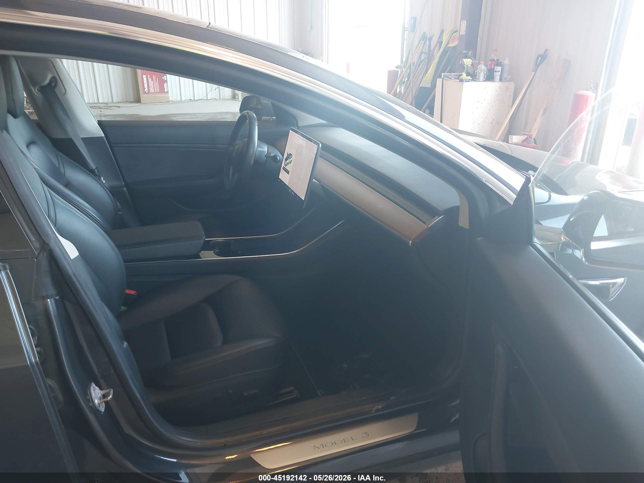 2018 Tesla Model 3 Long Range/performance Gray vin: 5YJ3E1EB6JF116613
