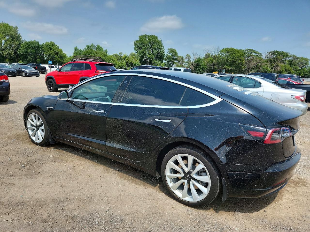 2020 Tesla Model 3 Black vin: 5YJ3E1EB6LF668597