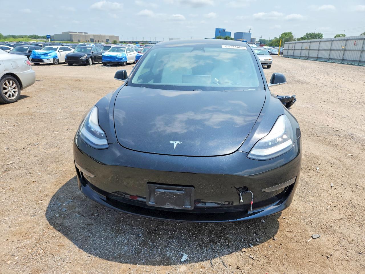2020 Tesla Model 3 Black vin: 5YJ3E1EB6LF668597