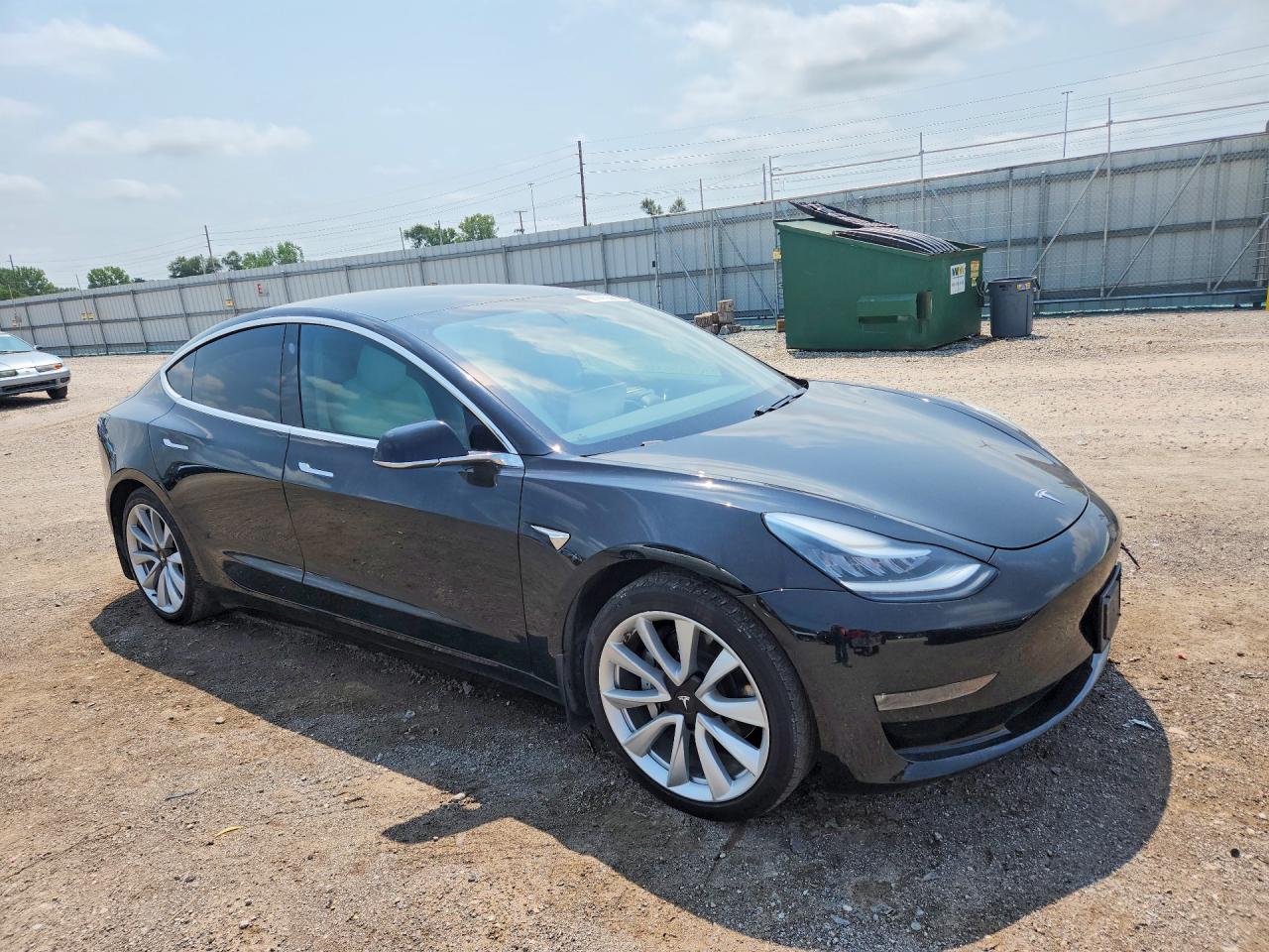 2020 Tesla Model 3 Black vin: 5YJ3E1EB6LF668597