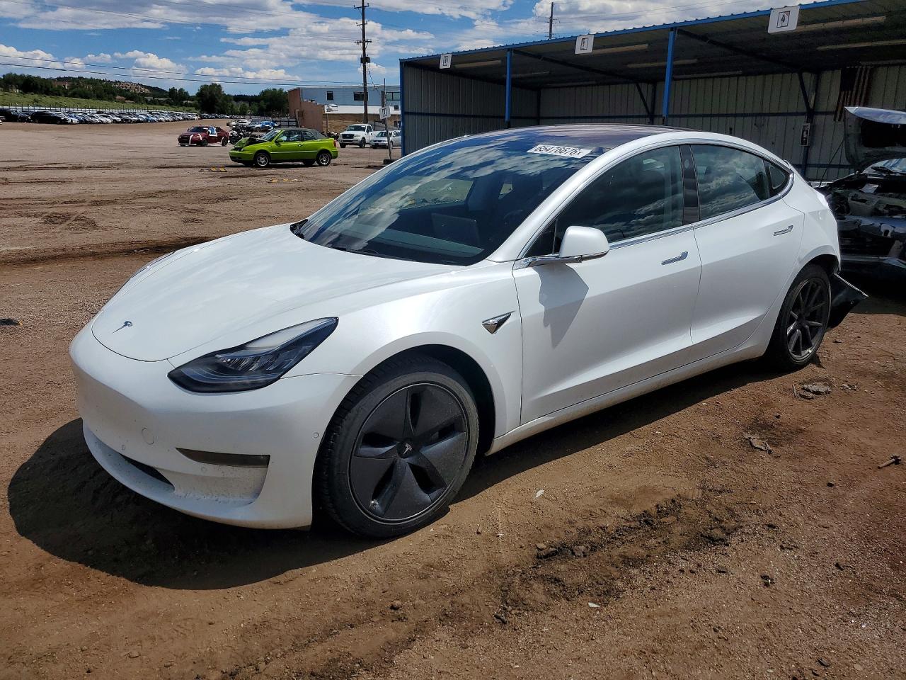 2018 Tesla Model 3 White vin: 5YJ3E1EB7JF108567
