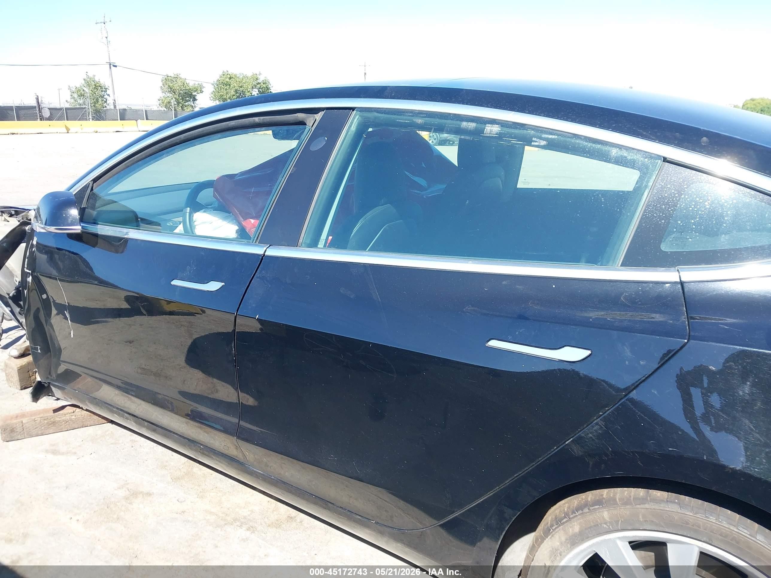 2019 Tesla Model 3 Long Range/performance Black vin: 5YJ3E1EB7KF543154