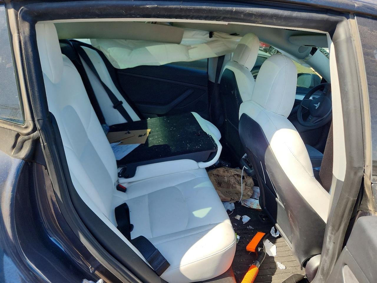 2022 Tesla Model 3 Gray vin: 5YJ3E1EB7NF167043