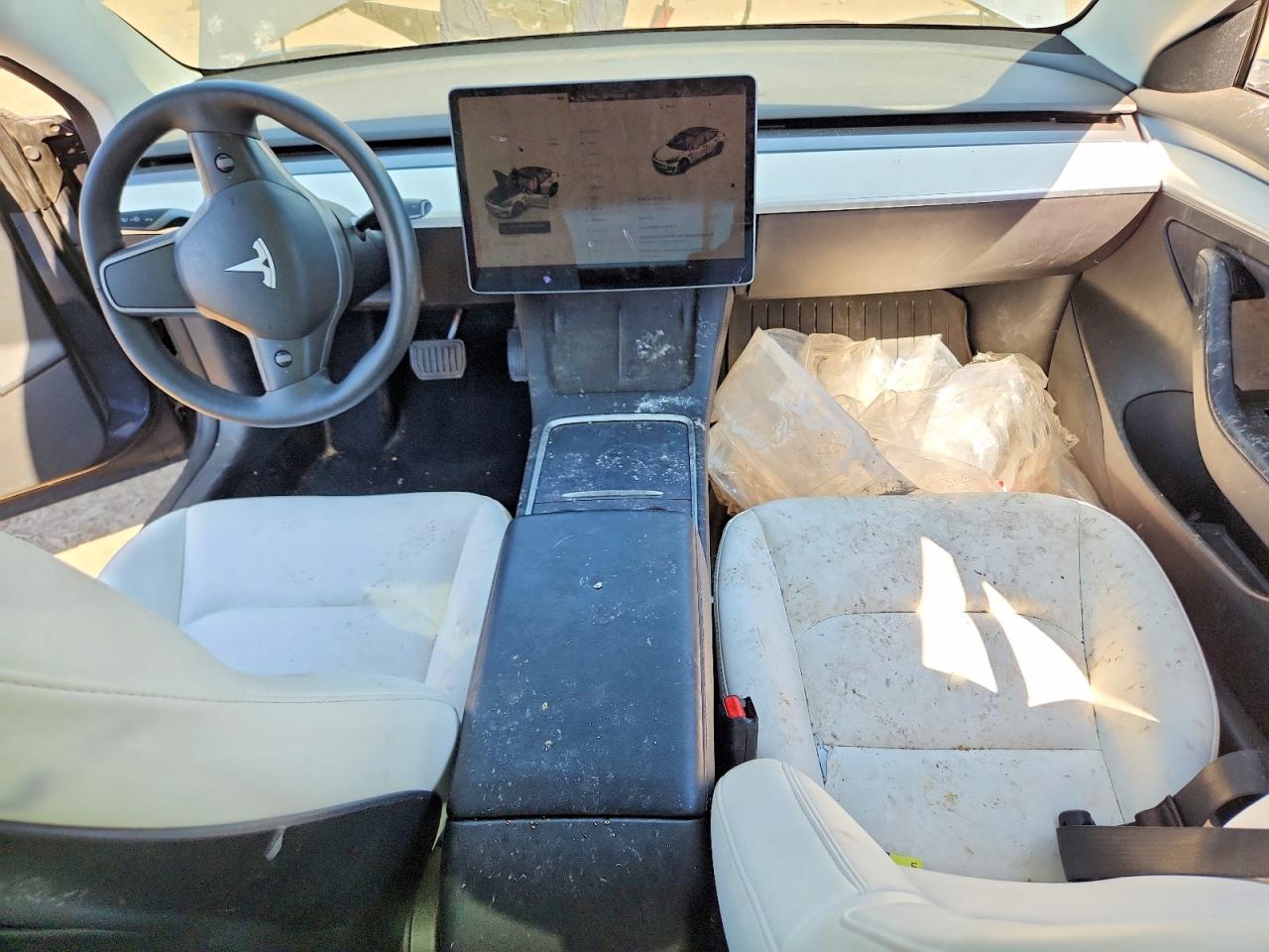 2022 Tesla Model 3 Gray vin: 5YJ3E1EB7NF167043