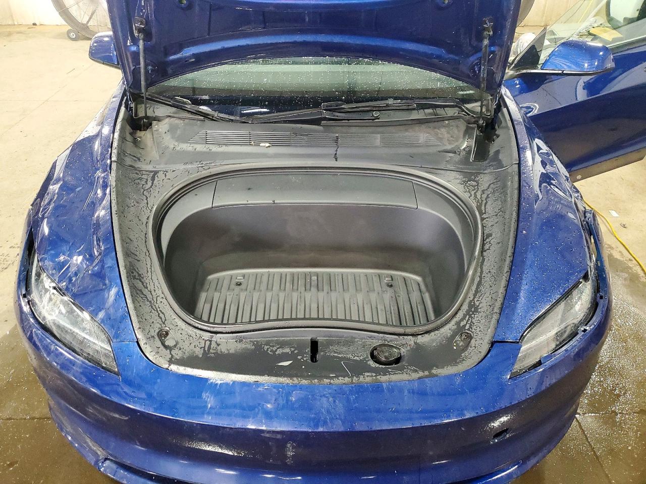 2024 Tesla Model 3 Blue vin: 5YJ3E1EB8RF731207