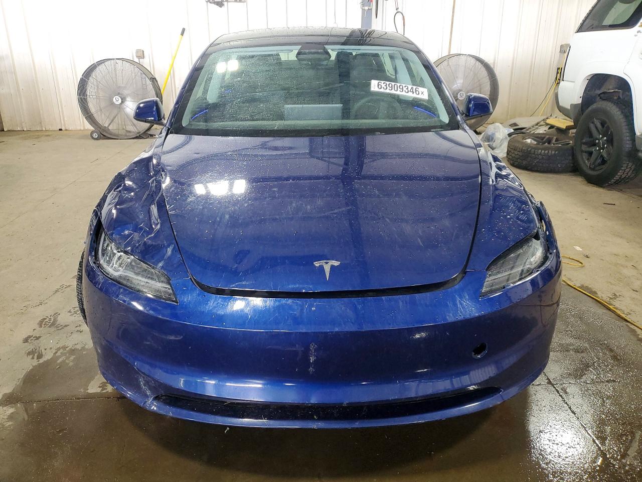 2024 Tesla Model 3 Blue vin: 5YJ3E1EB8RF731207